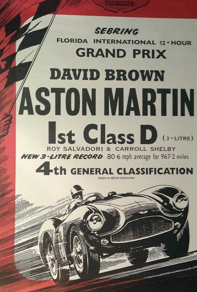 Lot 14 - Aston Martin reprint victory posters