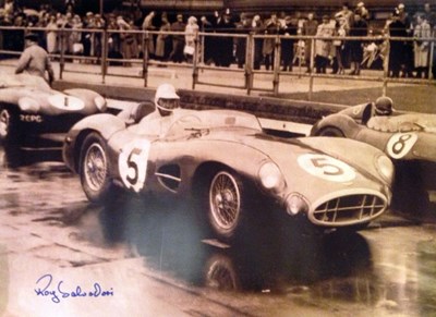 Lot 015 - Aston Martin photo print poster