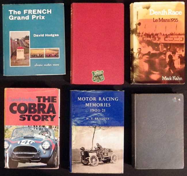 Lot 28 - Six motoring books