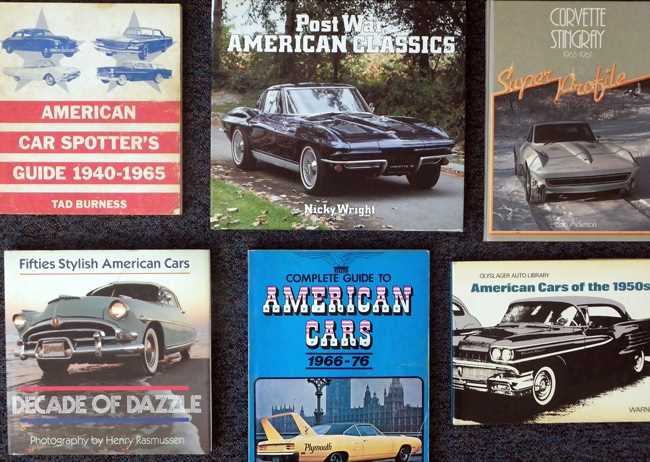 Lot 31 - Six American motoring books