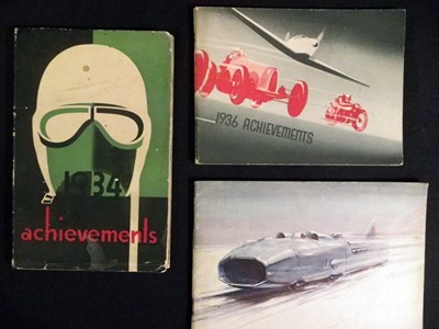 Lot 042 - 13 Achievements books