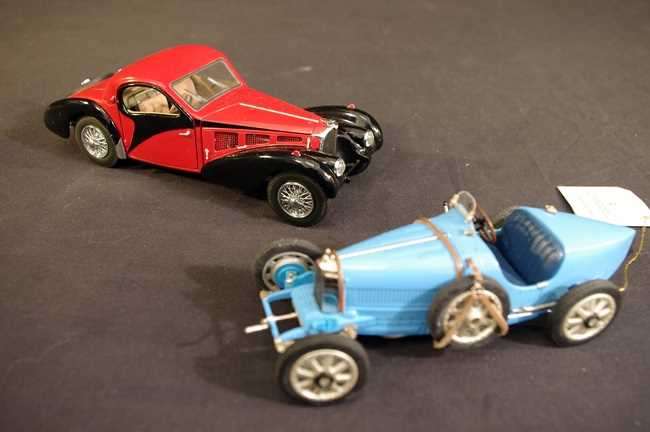 Lot 71 - Bugatti model cars