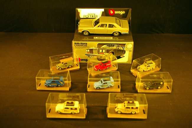 Lot 81 - Nine die-cast models