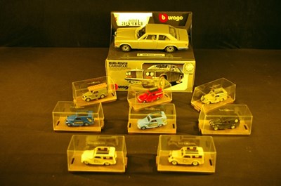 Lot 081 - Nine die-cast models
