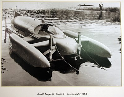 Lot 087 - Donald Campbell’s Bluebird photos