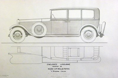 Lot 091 - Park Ward design drawings