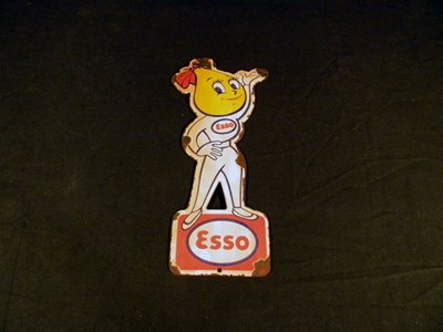 Lot 036 - Esso oil drip gril sign