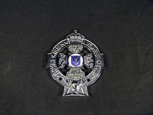 Lot 40 - Irish Auto club badge