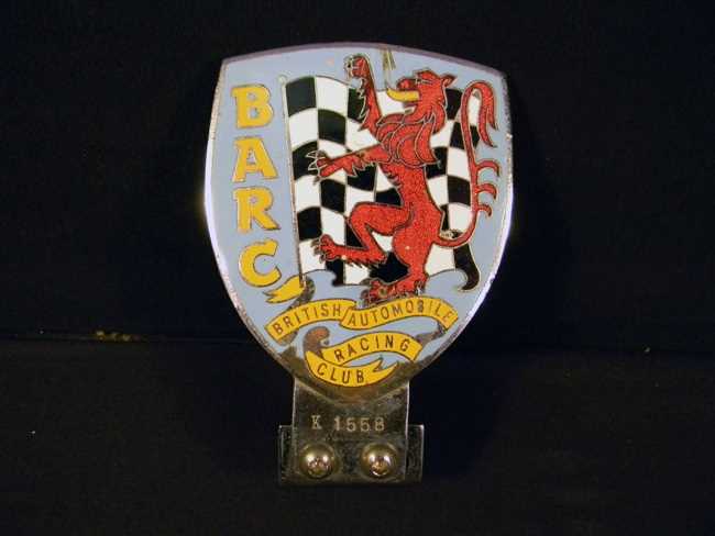 Lot 43 - BARC Badge