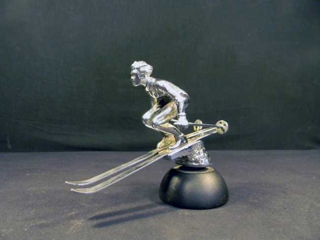 Lot 49 - Racing Skier Mascot