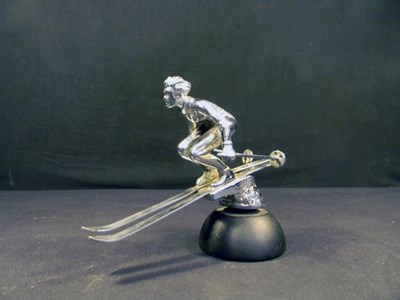 Lot 049 - Racing Skier Mascot