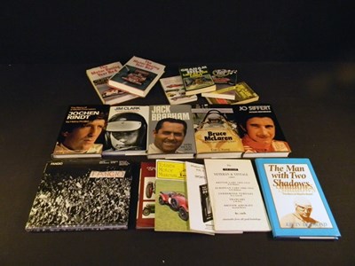 Lot 063 - box of 16 motoring books