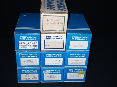 Lot 093 - Ten Alfa Romeo Kits