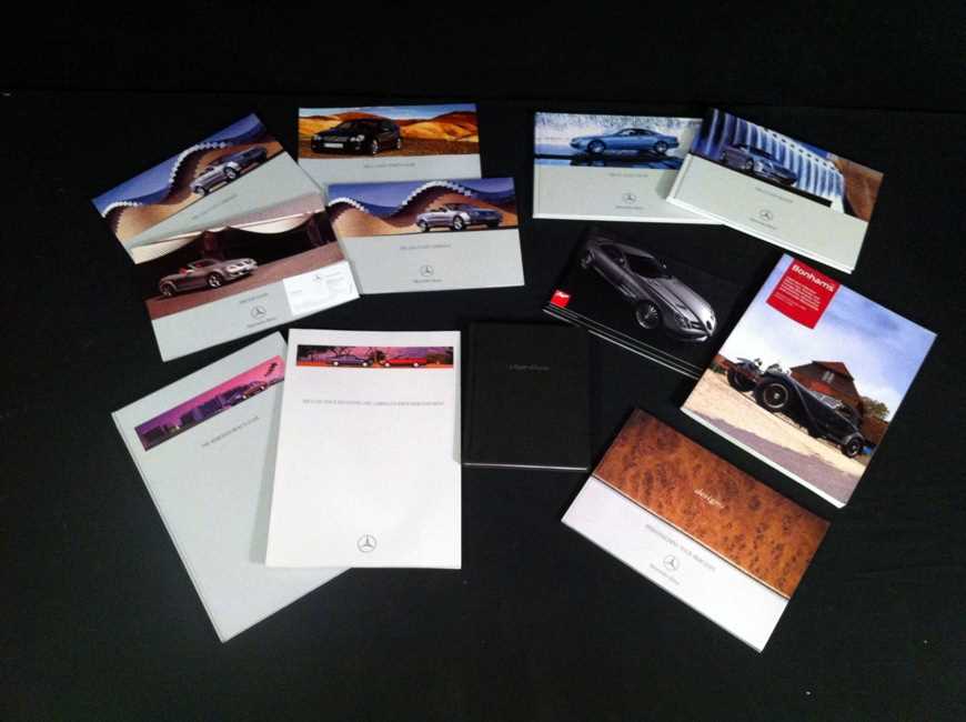 Lot 85 - Merc brochures