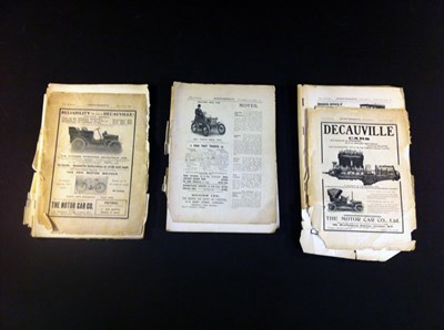 Lot 080 - 3x Autocar 1902