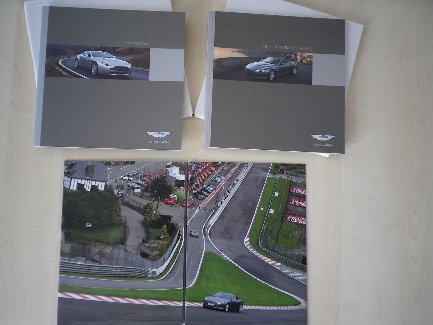 Lot 21 - Three Aston Martin brochures
