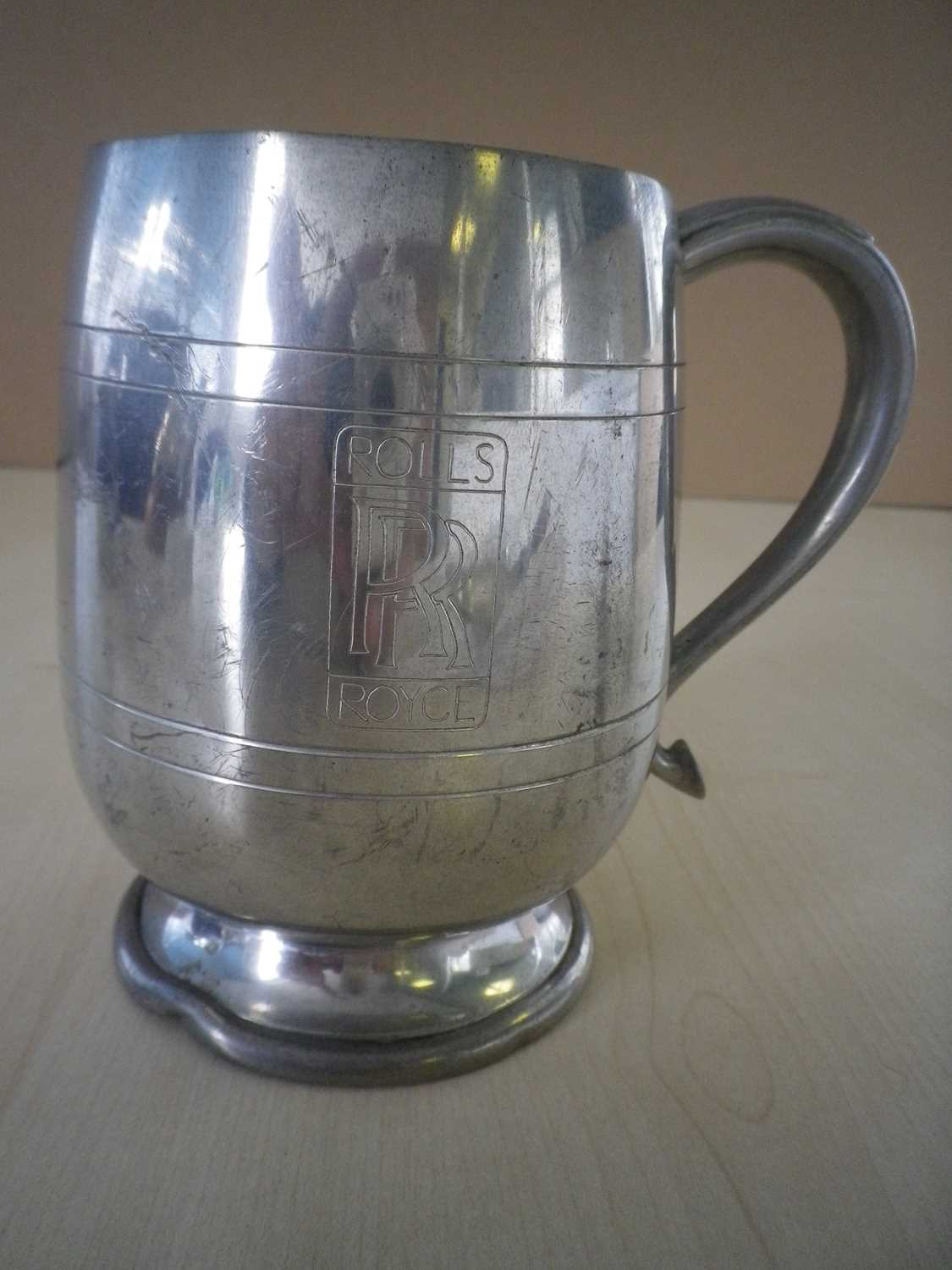 Lot 58 - Rolls-Royce tankard