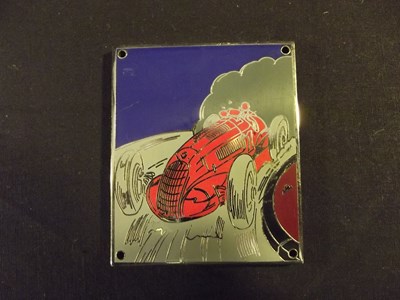 Lot 47 - Alfa Romeo dashboard plaque