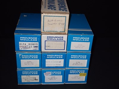 Lot 86 - Ten Alfa Romeo Kits