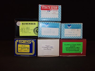 Lot 89 - Seven Alfa Romeo kits