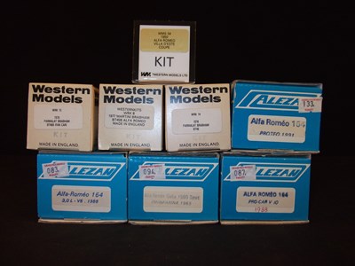 Lot 90 - Eight Alfa Romeo kits