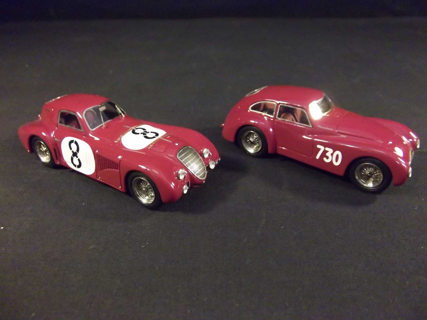 Lot 145 - Two hand-built Alfa Romeo models