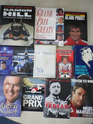 Lot 7 - Fourteen motor sport books