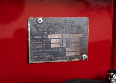 Lot 248 - 1959 GMC 370 ‘Flatbed’