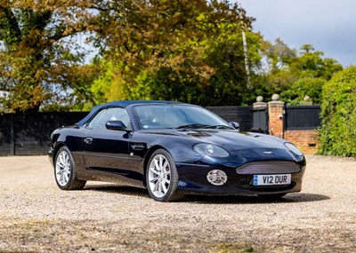 Lot 113 - 2000 Aston Martin DB7 Vantage Volante