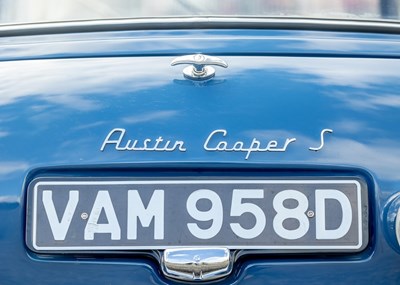 Lot 203 - 1966 Austin Mini Cooper S Mk. I 1275cc