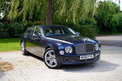 Lot 247 - 2010 Bentley Mulsanne