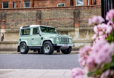 Lot 244 - 2006 Land Rover Defender 90 Heritage Anniversary Edition (HUE 166)