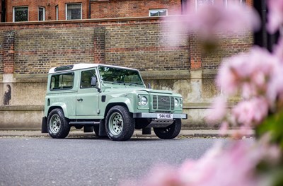 Lot 244 - 2006 Land Rover Defender 90 Heritage Anniversary Edition (HUE 166)