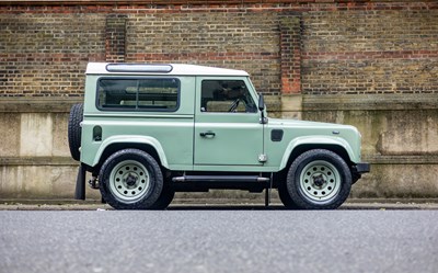 Lot 244 - 2006 Land Rover Defender 90 Heritage Anniversary Edition (HUE 166)
