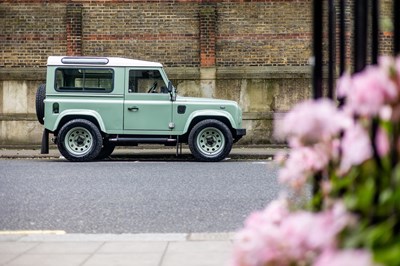 Lot 244 - 2006 Land Rover Defender 90 Heritage Anniversary Edition (HUE 166)
