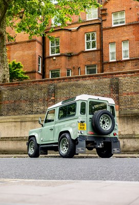 Lot 244 - 2006 Land Rover Defender 90 Heritage Anniversary Edition (HUE 166)