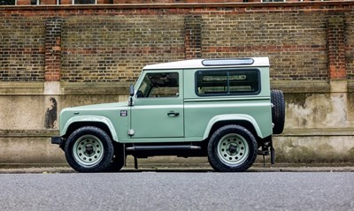 Lot 244 - 2006 Land Rover Defender 90 Heritage Anniversary Edition (HUE 166)