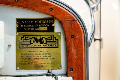 Lot 237 - 1947 Bentley Mk. VI Special Roadster by Mallalieu