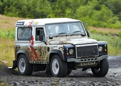 Lot 140 - 2014 Land Rover  Defender Challenge by Bowler