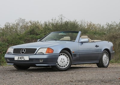 Lot 107 - 1991 Mercedes-Benz 500 SL Roadster