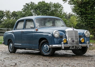 Lot 112 - 1959 Mercedes-Benz 180 Ponton