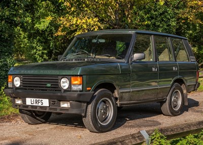 Lot 109 - 1993 Range Rover  Vogue TDi