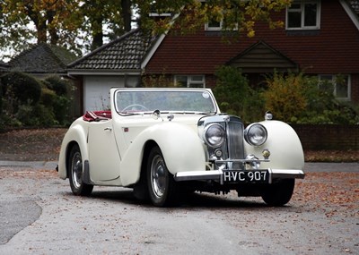Lot 115 - 1949 Triumph 2000 Roadster