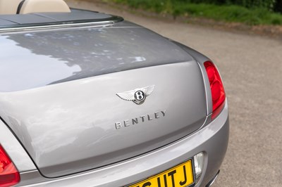 Lot 113 - 2006 Bentley Continental GTC