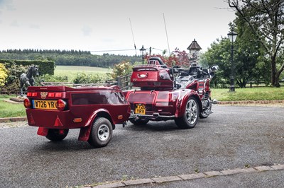 Lot 228 - 2000 Honda Goldwing Trike and Trailer