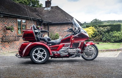 Lot 228 - 2000 Honda Goldwing Trike and Trailer