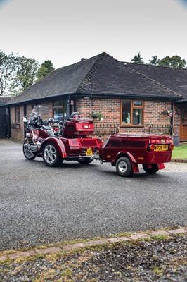 Lot 228 - 2000 Honda Goldwing Trike and Trailer