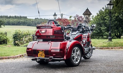 Lot 228 - 2000 Honda Goldwing Trike and Trailer