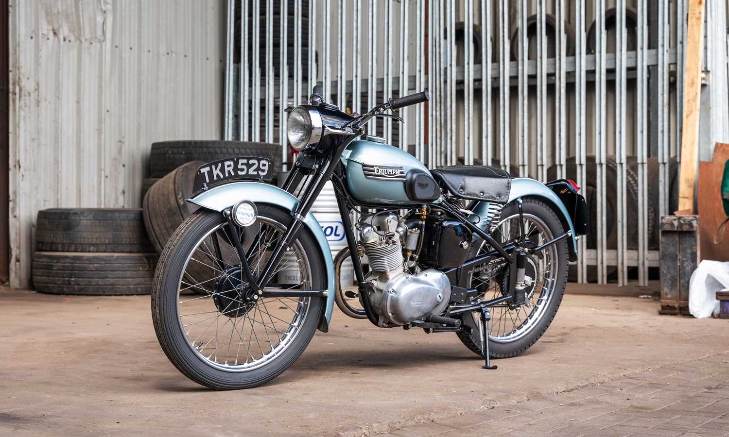 Lot 126 - 1954 Triumph Tiger Cub 200cc