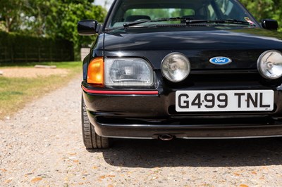 Lot 115 - 1989 Ford Escort XR3i